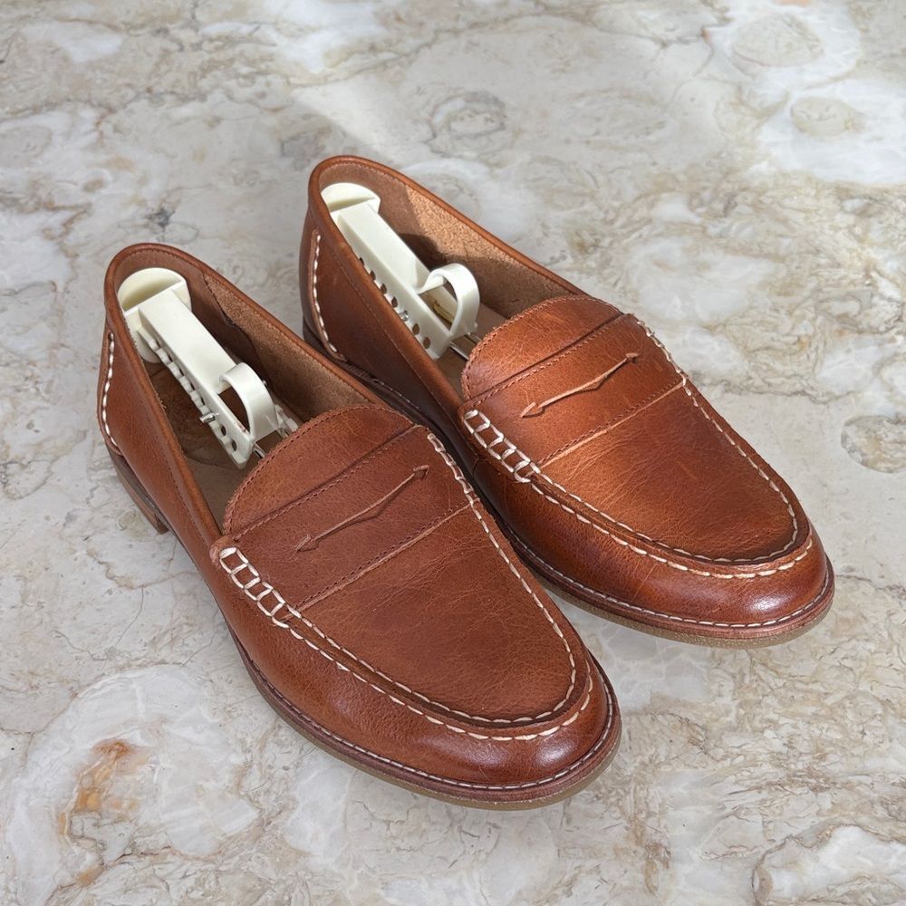Sperry Seaport Classic Leather Penny Loafers - Picture 2 of 15